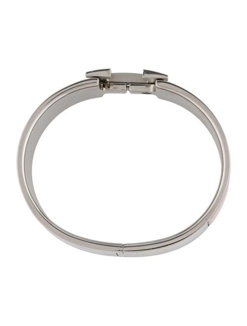 Hermès Enamel Clic Clac H Bracelet