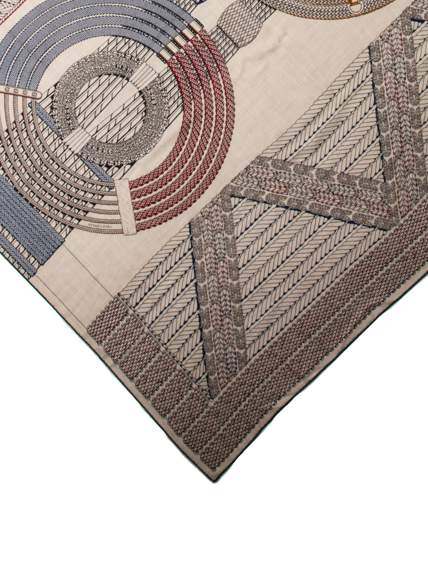 Hermès Dressage Tressage Cashmere Scarf w/ Tags