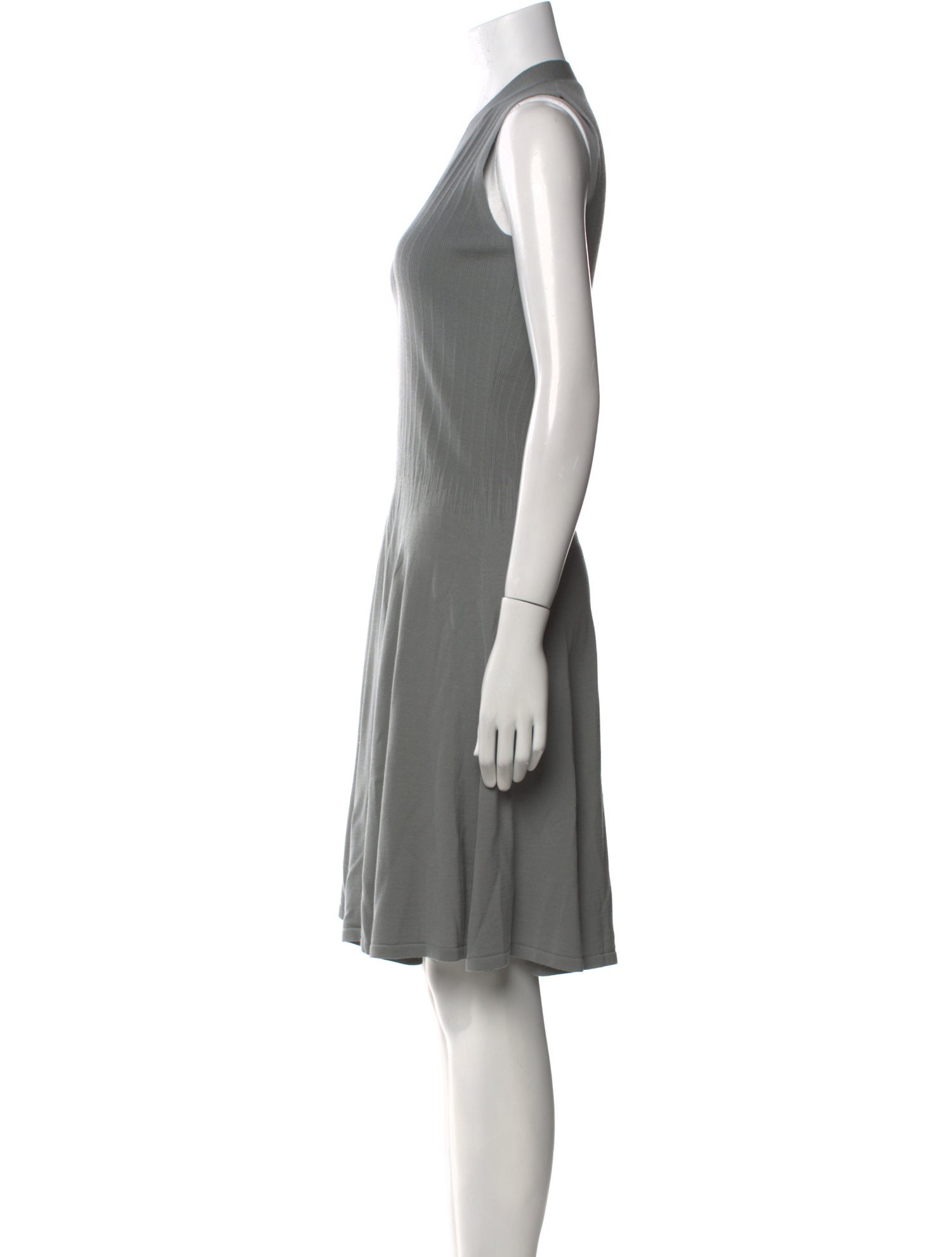 Hermès Virgin Wool Midi Length Dress