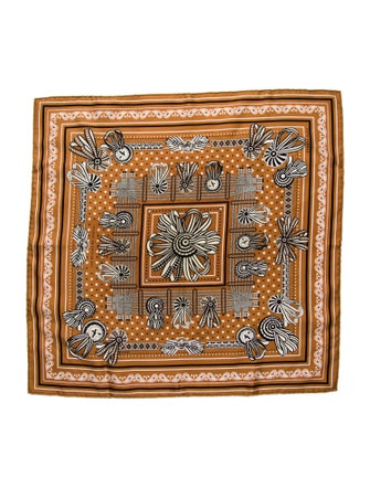 Hermès Les Rubans du Cheval Bandana Silk Scarf