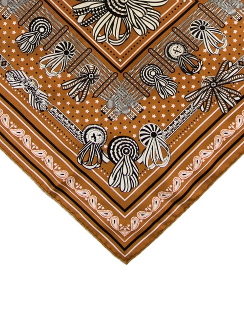 Hermès Les Rubans du Cheval Bandana Silk Scarf