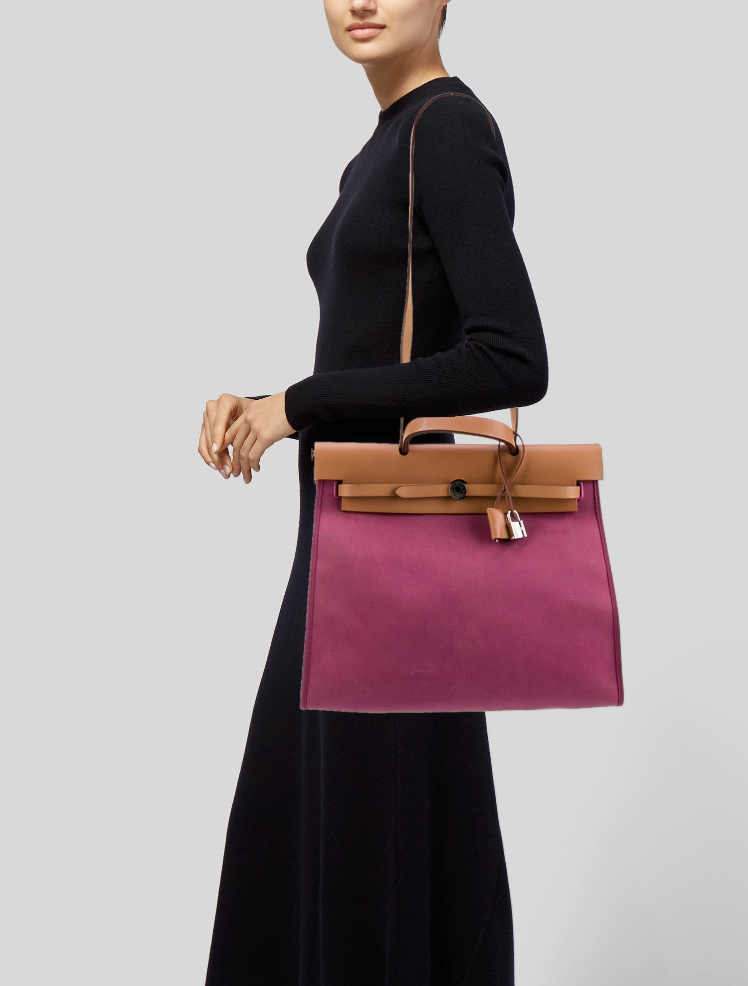 Hermès Toile Herbag Zip 39