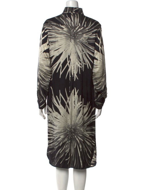 Hermès Silk Midi Length Dress