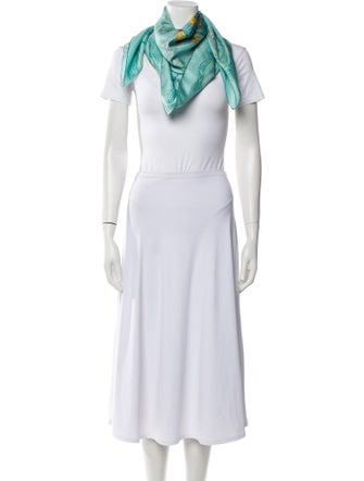 Hermès Les Rivieres De Babel Silk Scarf