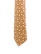 Hermès Pattern Print Silk Tie
