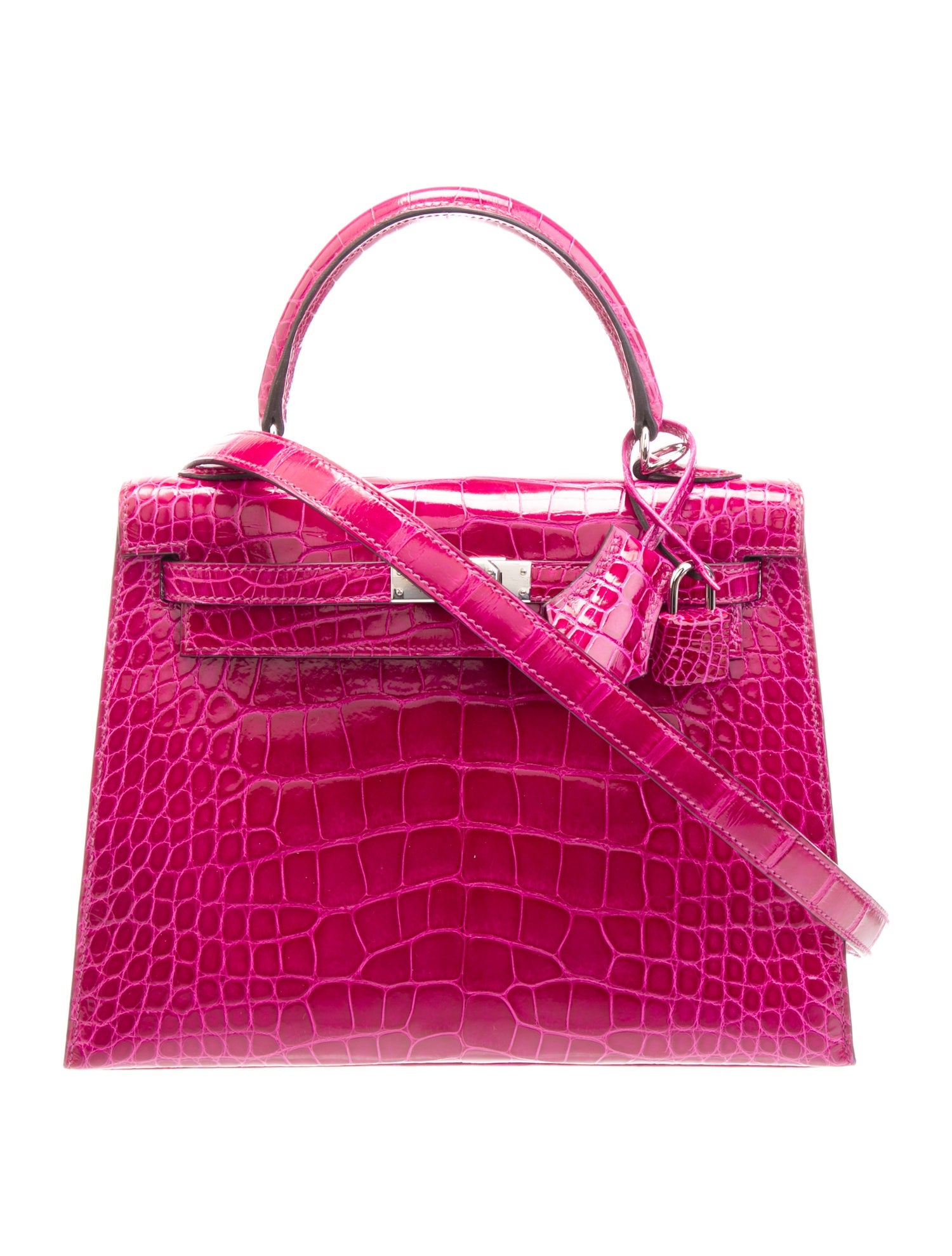 Hermès 2020 Shiny Alligator Kelly II Sellier 25