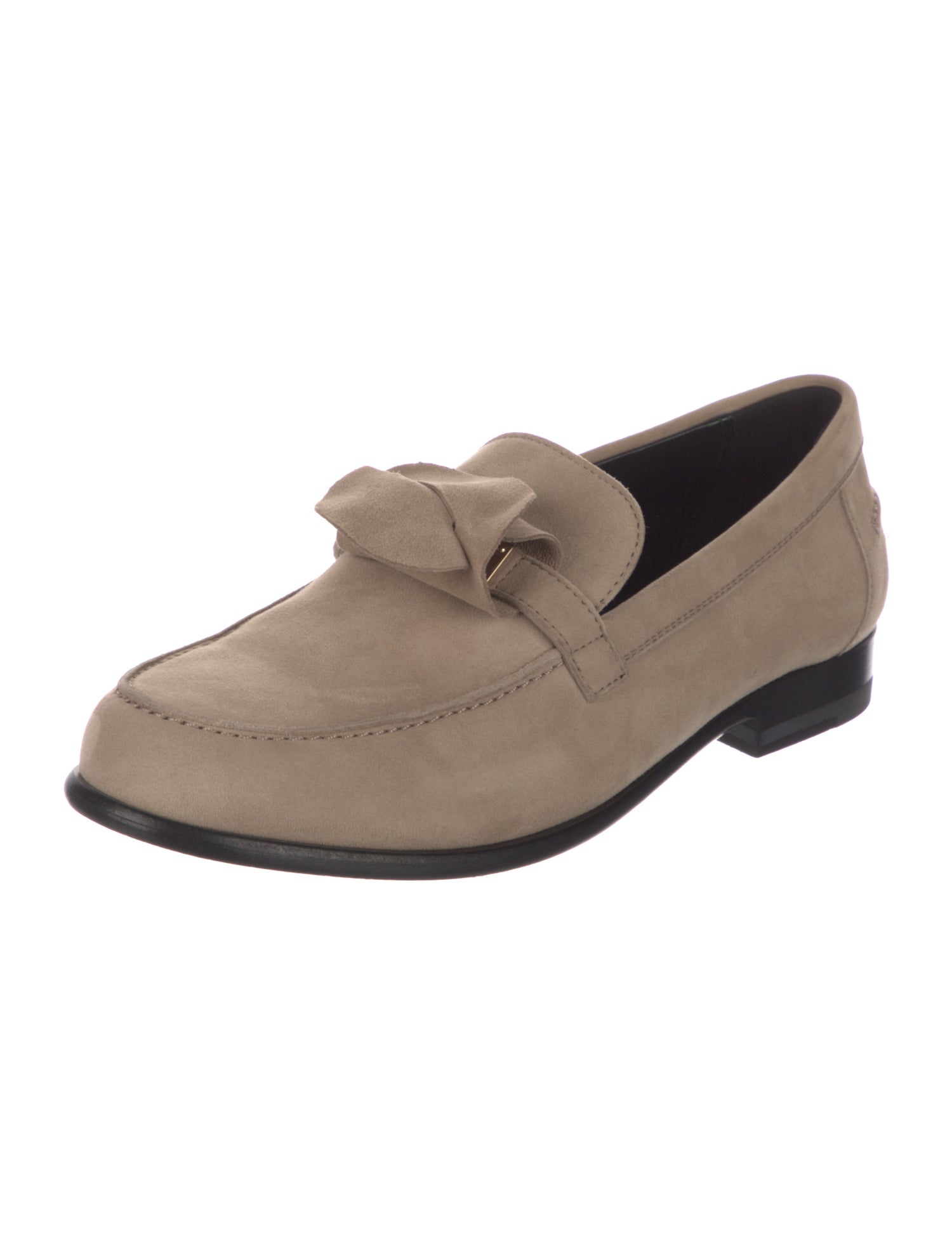 Hermès Destin Suede Loafers