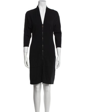 Hermès Cashmere Mini Dress