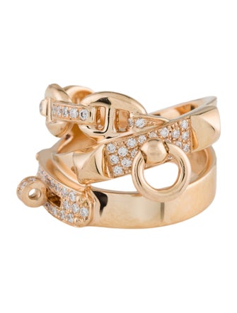 Hermès 18K Diamond Alchimie Ring