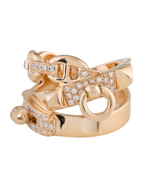 Hermès 18K Diamond Alchimie Ring