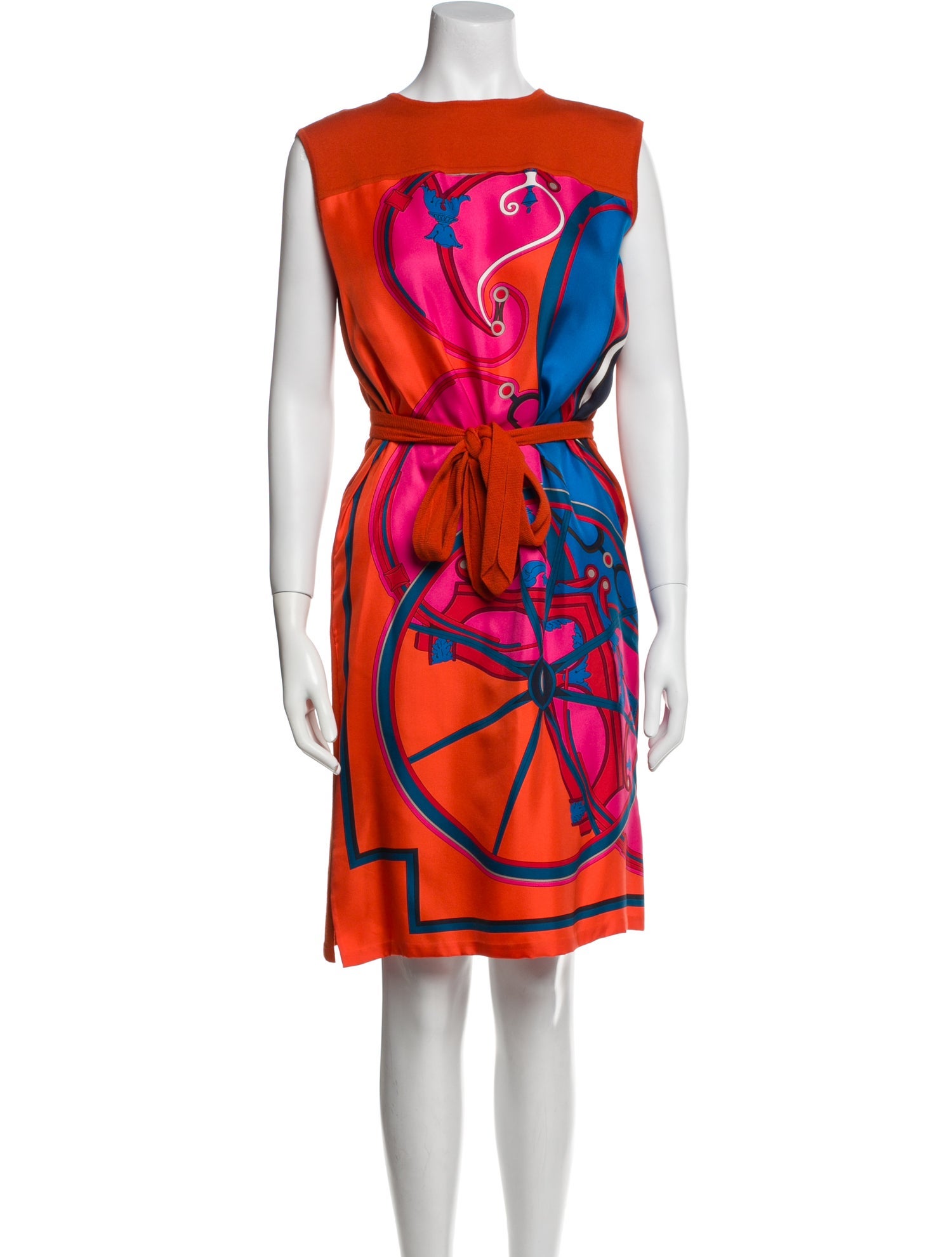 Hermès Virgin Wool Mini Dress