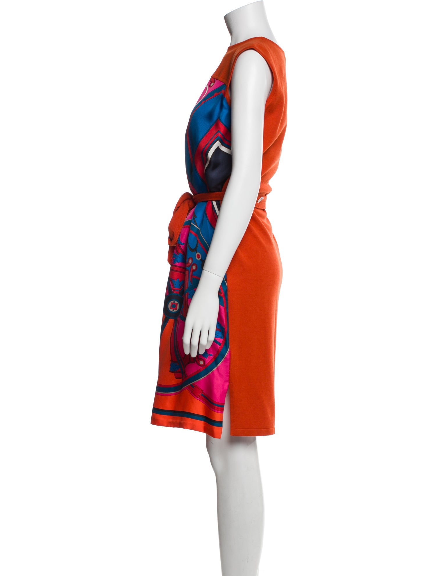 Hermès Virgin Wool Mini Dress