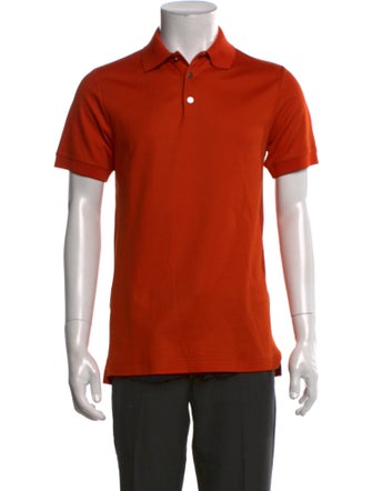 Hermès Collar Short Sleeve Polo Shirt
