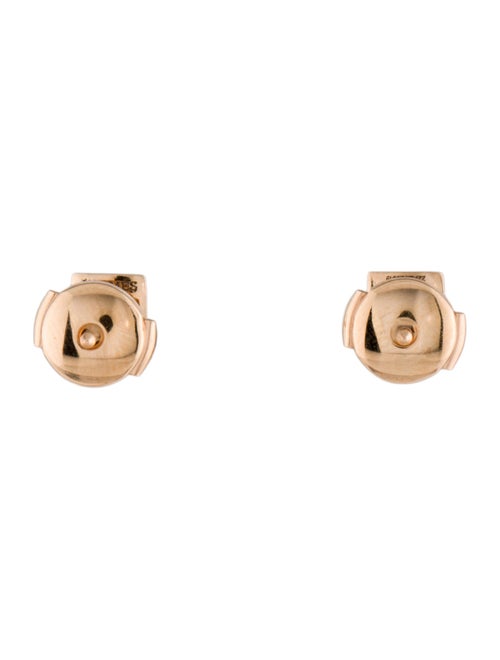 Hermès 18K Diamond Clou d'H Stud Earrings