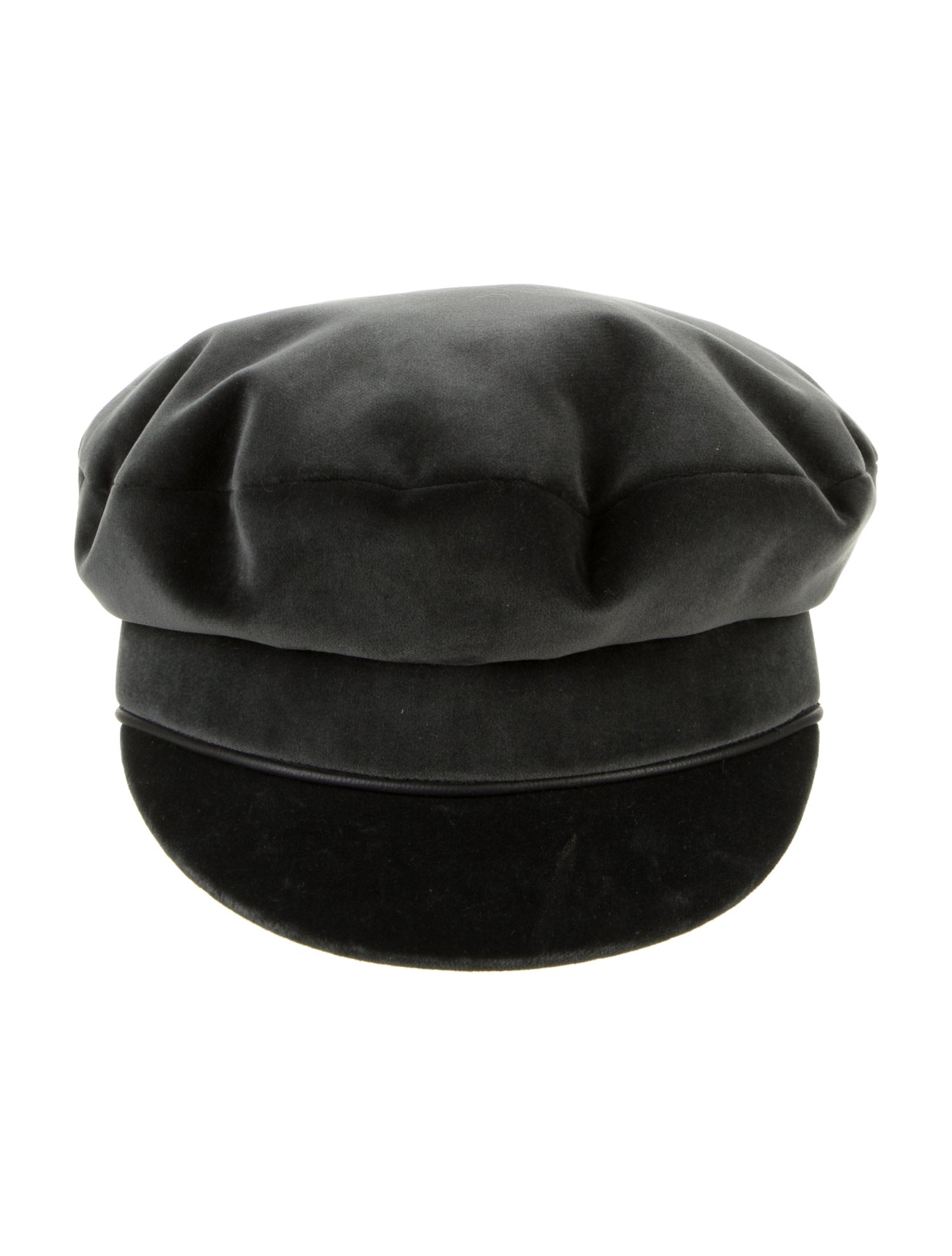 Hermès Velvet Newsboy Hat