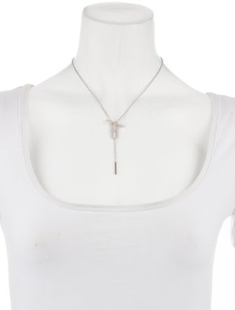 Hermès 18K Diamond Ever Chaine D' Ancre Lariat Necklace