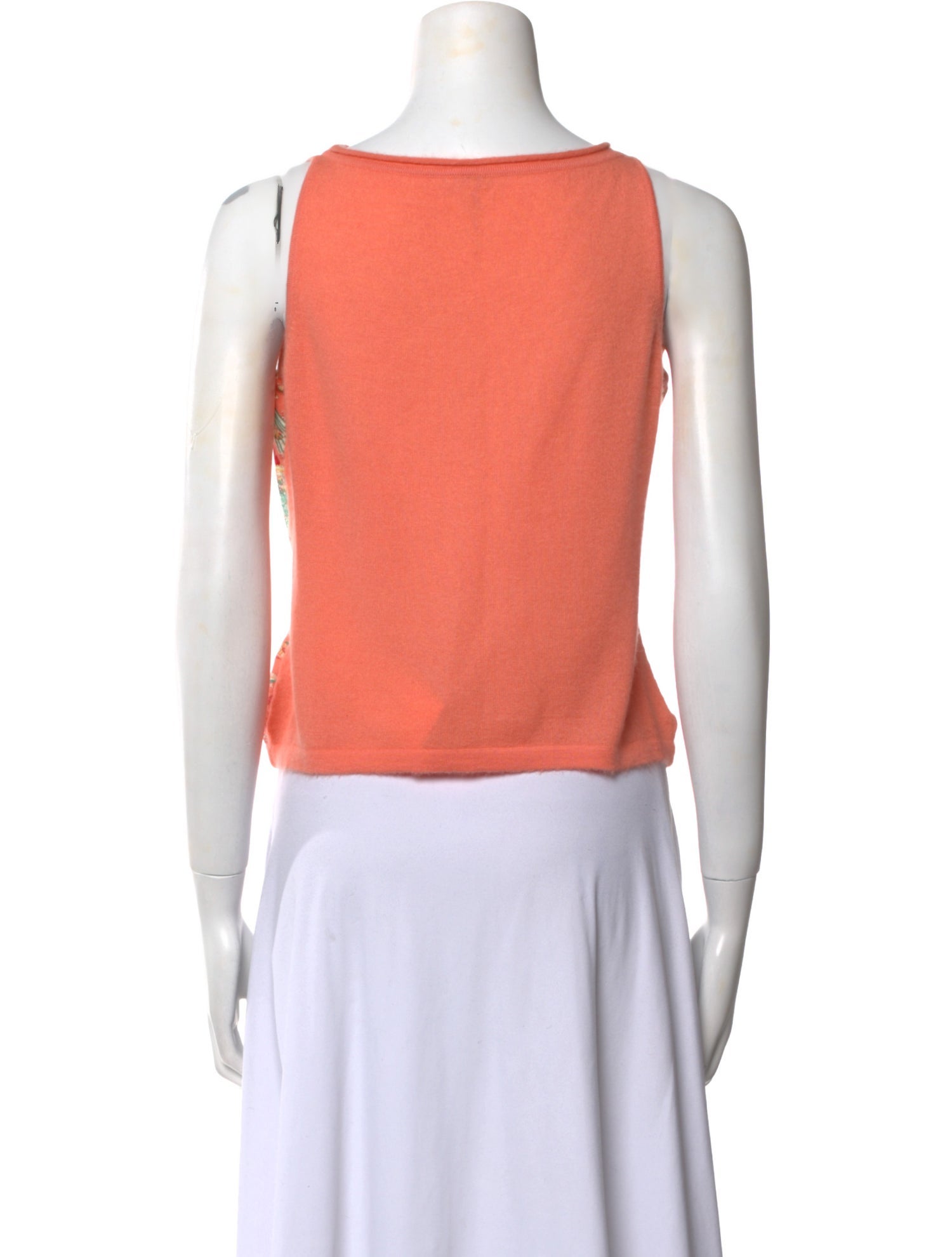 Hermès Silk Floral Print Crop Top