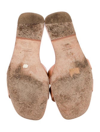 Hermès Oran Leather Slides