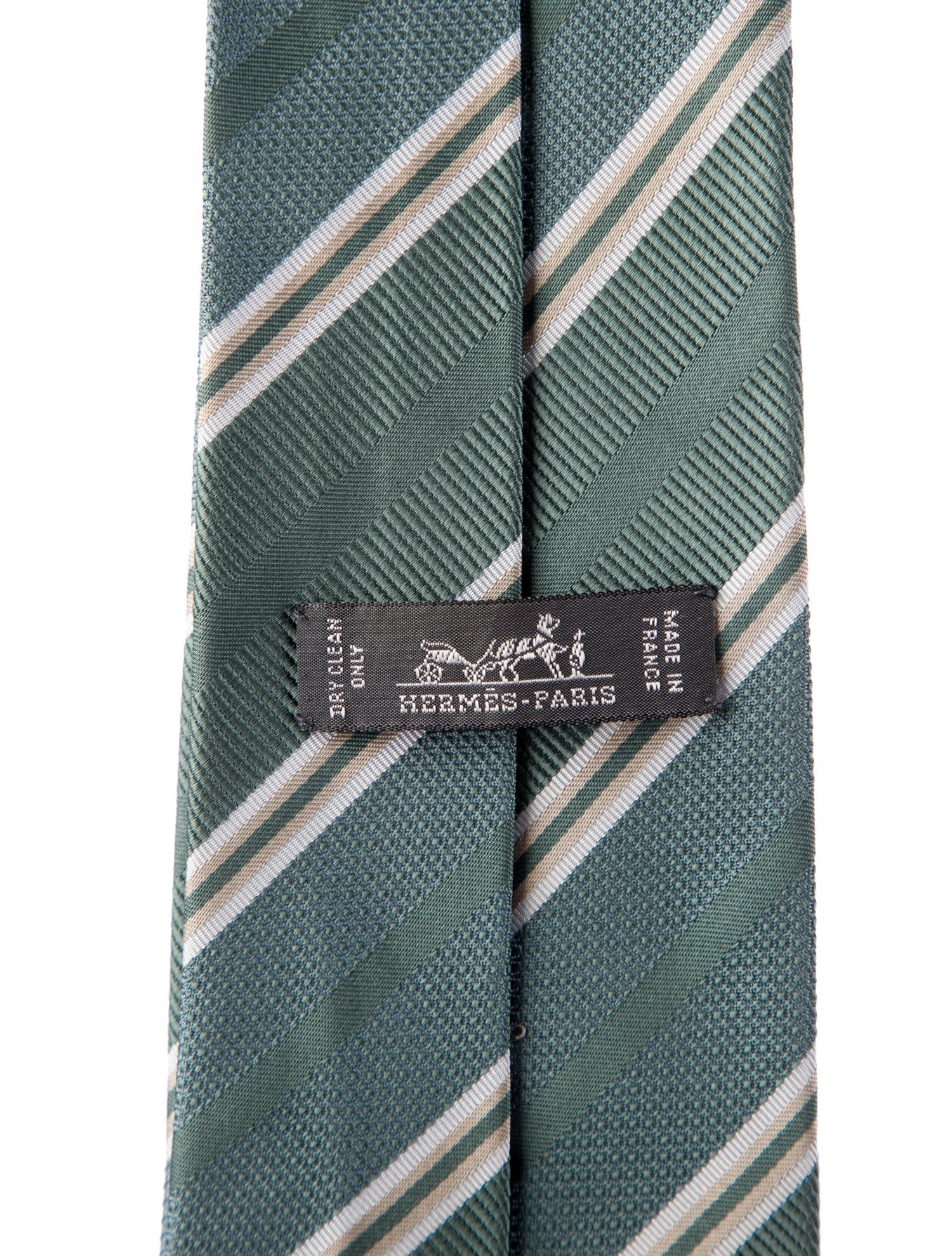 Hermès Silk Patterned Neck Tie