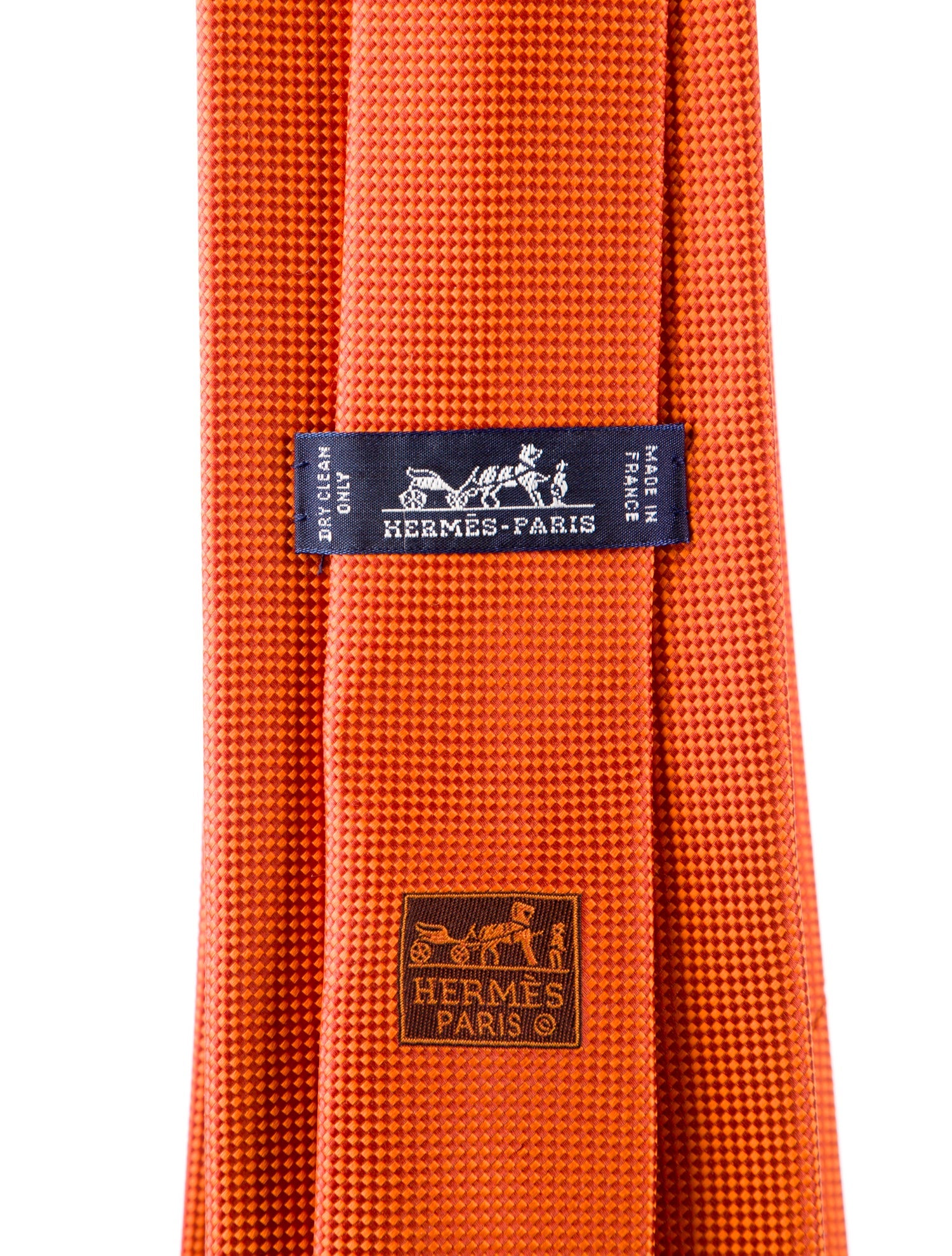 Hermès Silk Patterned Neck Tie