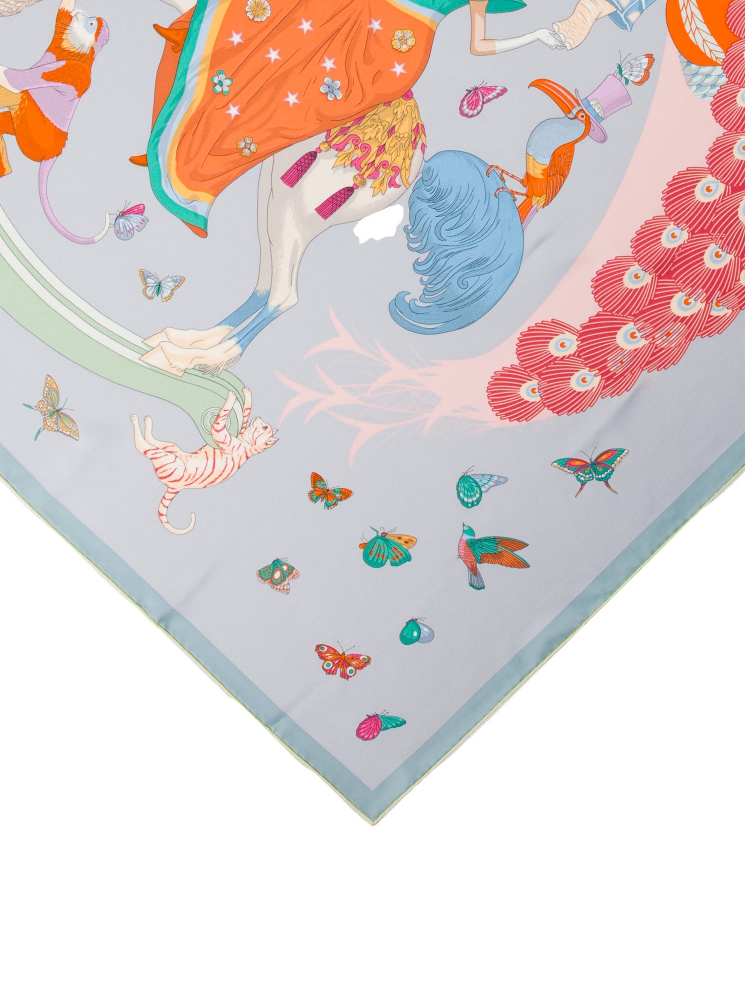 Hermès Hermes Story Silk Scarf w/ Tags