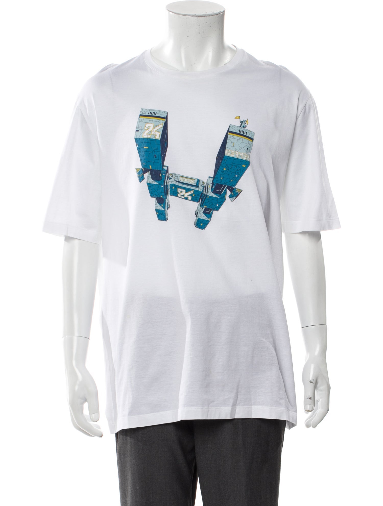 Hermès Graphic Print Crew Neck T-Shirt