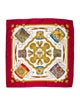 Hermès Les Tambours Silk Scarf