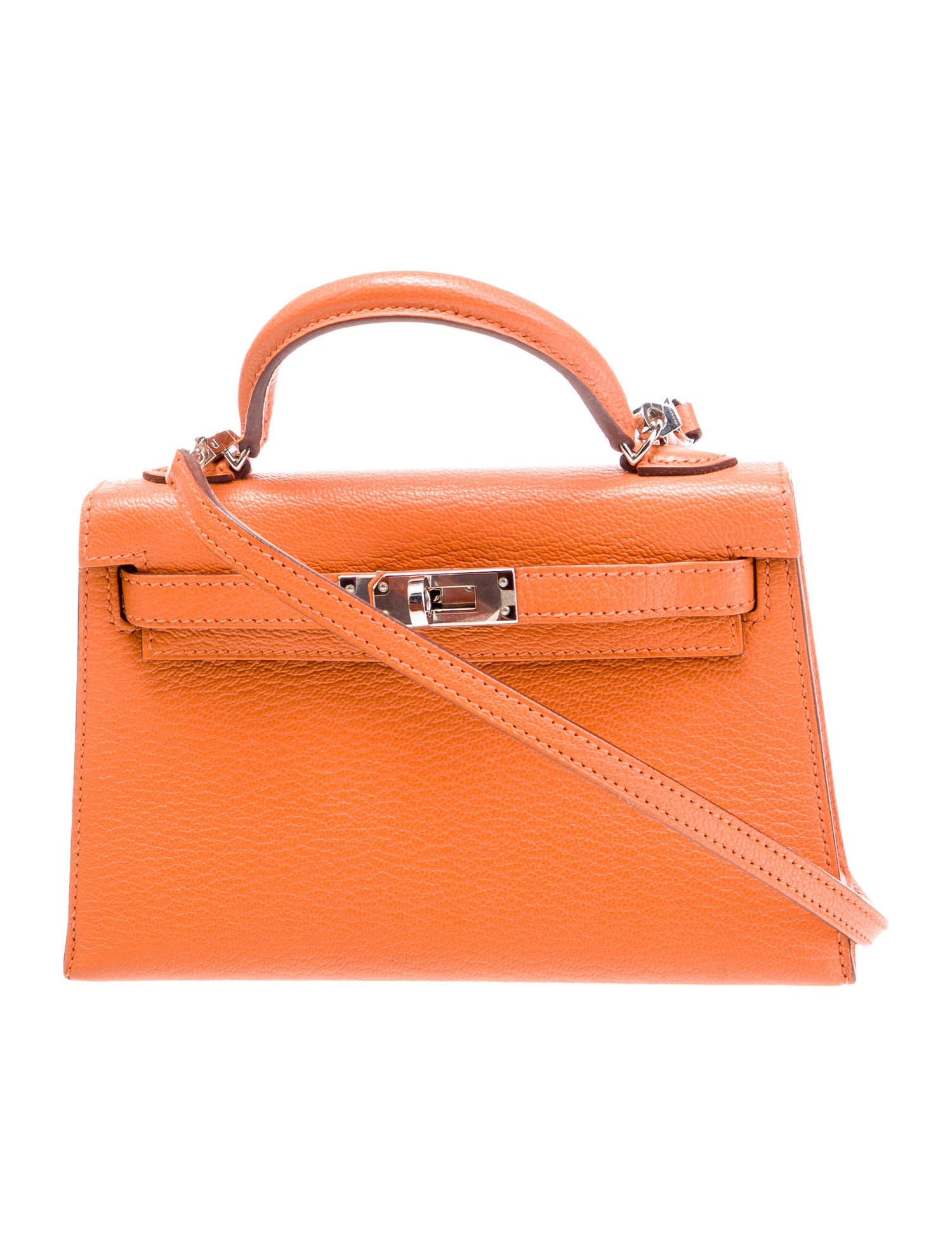 Hermès Chevre Mysore Verso Mini Kelly II Sellier 20