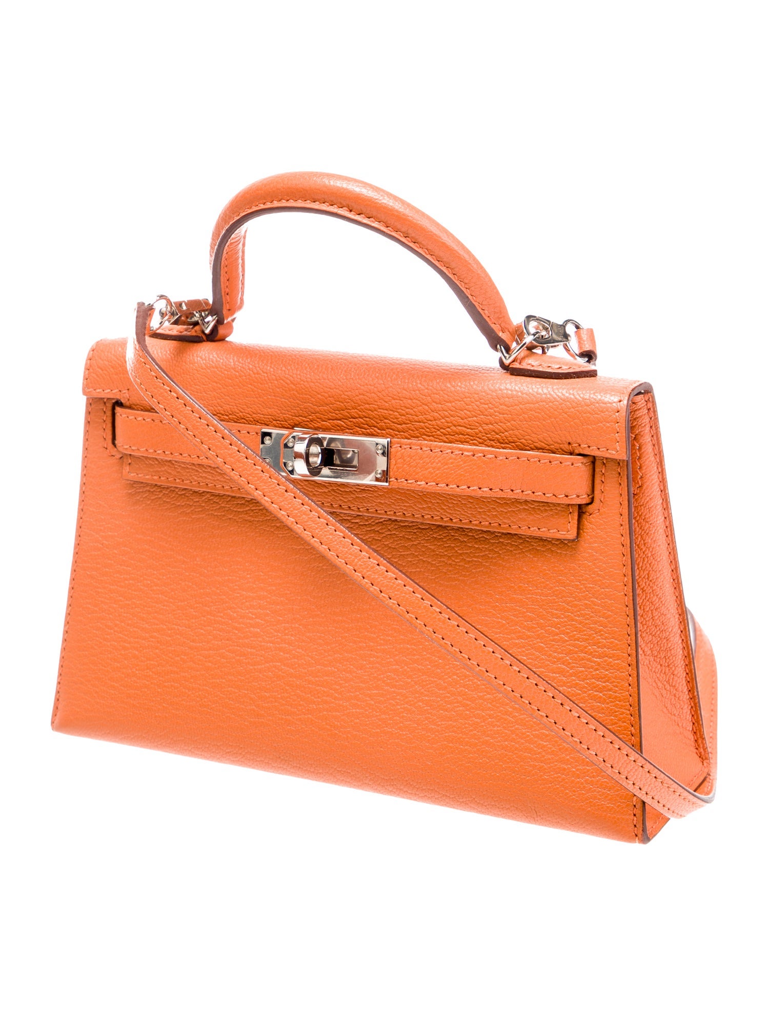 Hermès Chevre Mysore Verso Mini Kelly II Sellier 20
