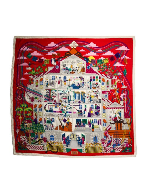 Hermès Le Mors "A La Conétable" Cashmere Shawl