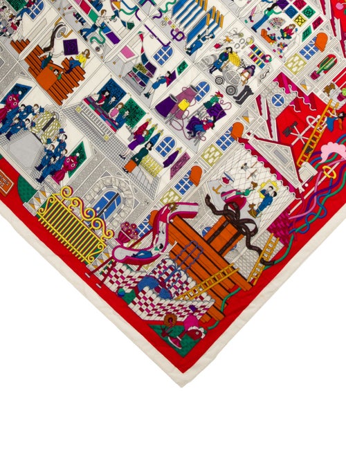 Hermès Le Mors "A La Conétable" Cashmere Shawl