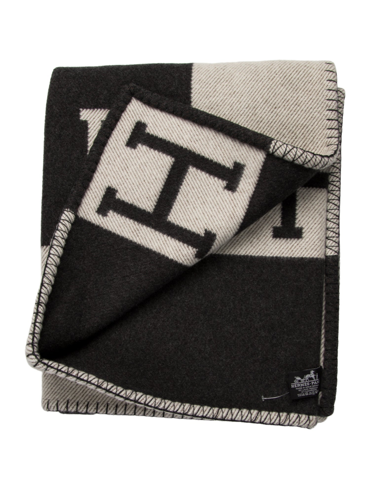 Hermès Avalon Throw Blanket w/ Tags