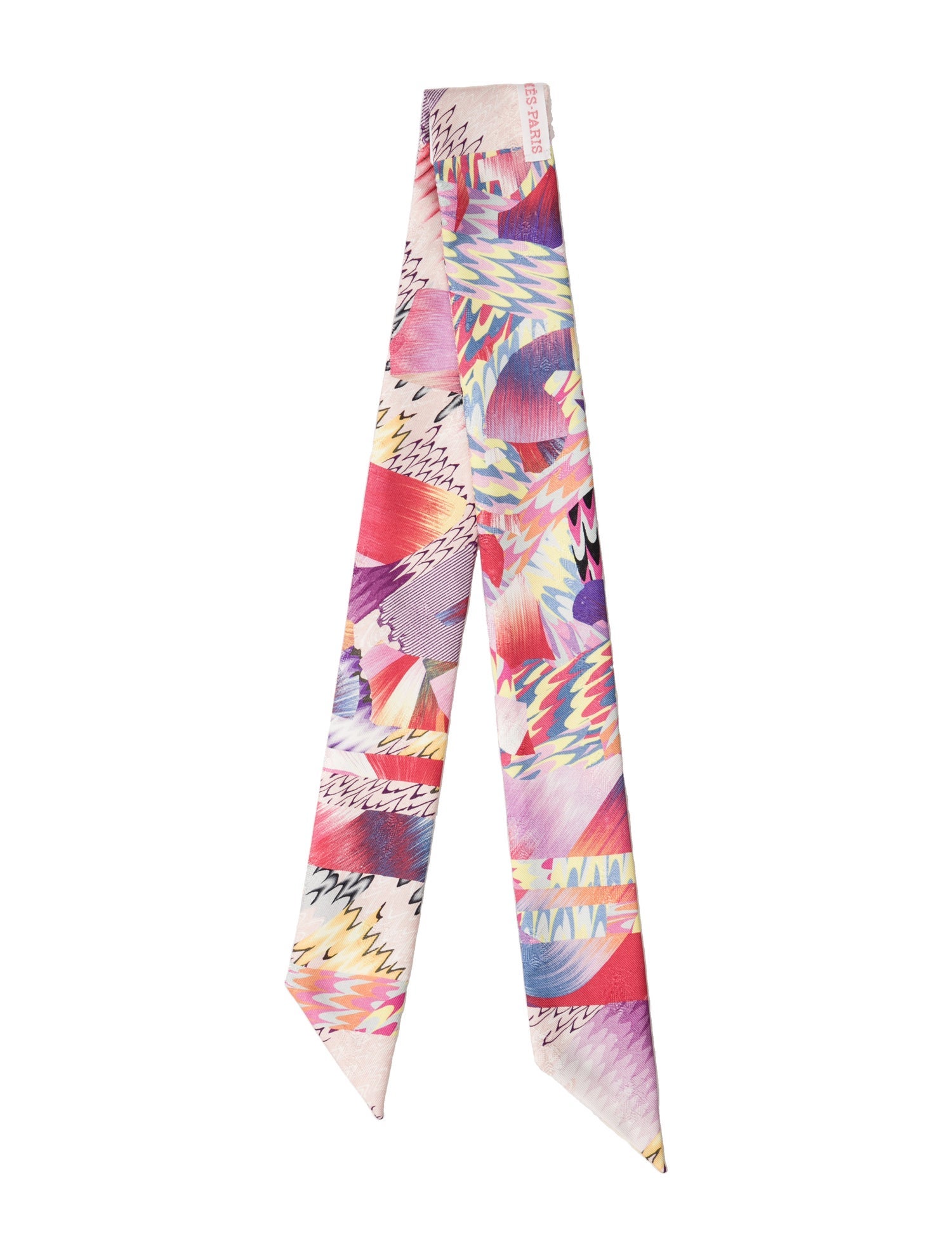 Hermès All Over Marble Silk Jacquard Twilly Scarf w/ Tags