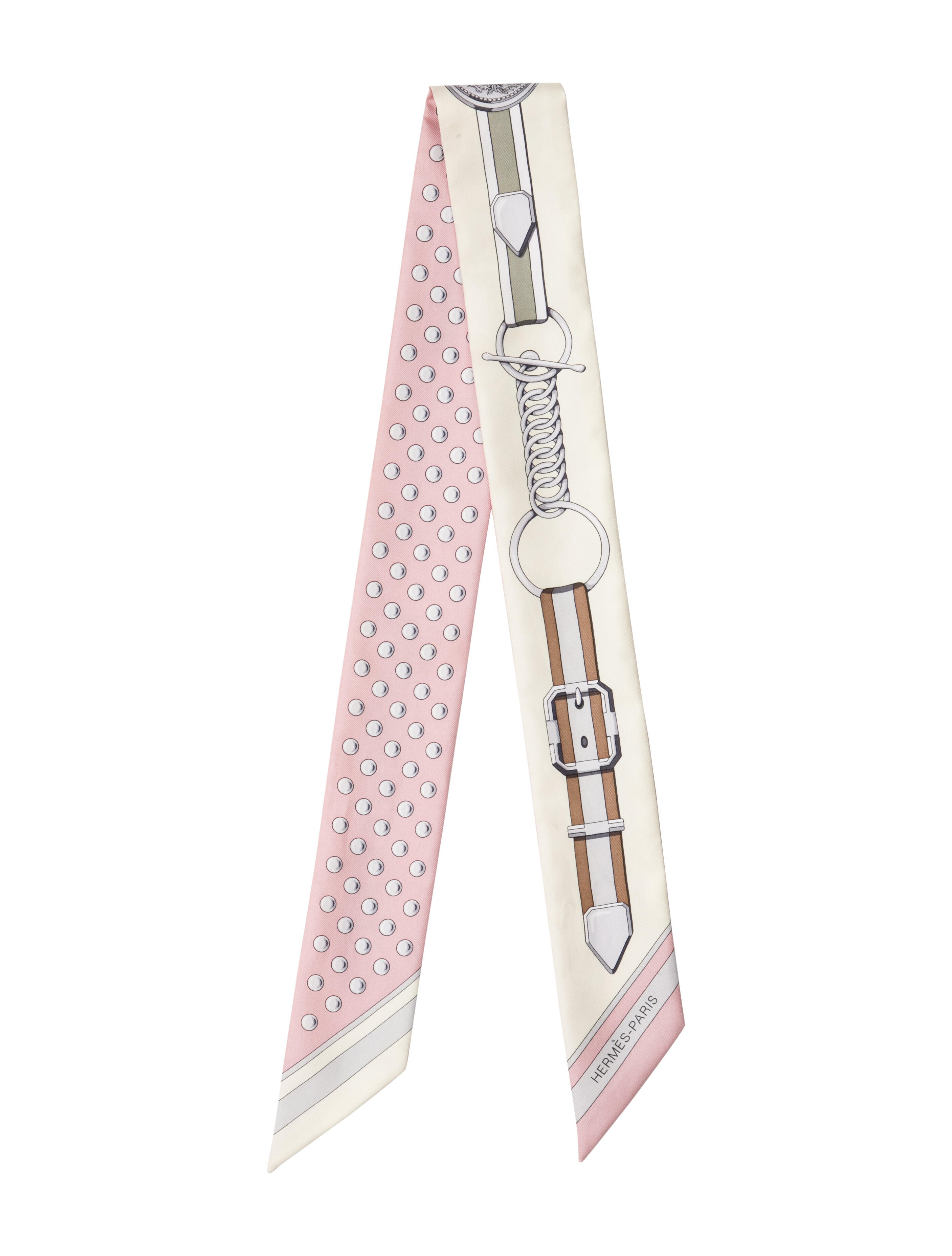 Hermès Grand Tralala Silk Twilly Scarf