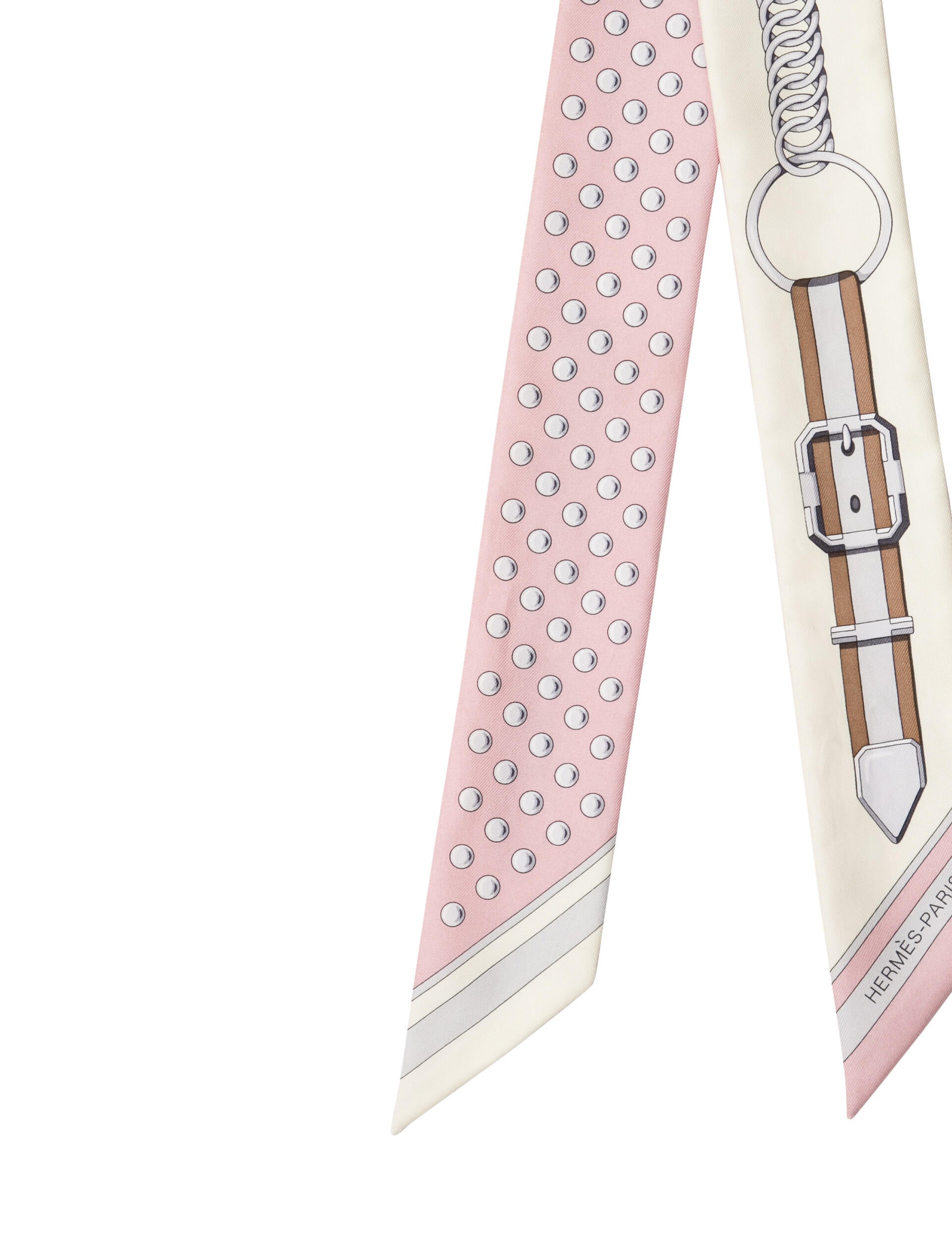 Hermès Grand Tralala Silk Twilly Scarf