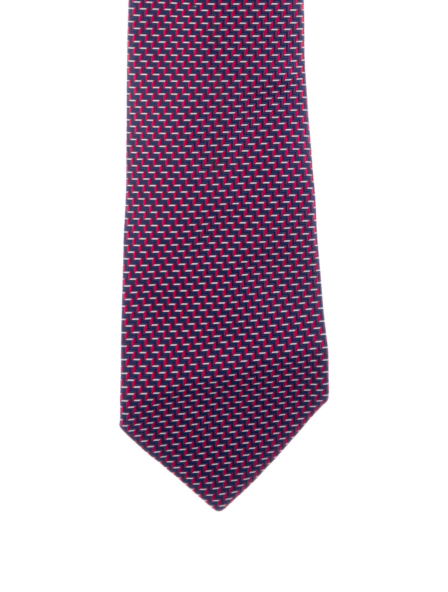 Hermès Silk Pattern Tie