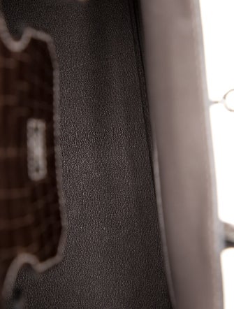 Hermès Shiny Porosus Crocodile Birkin 35