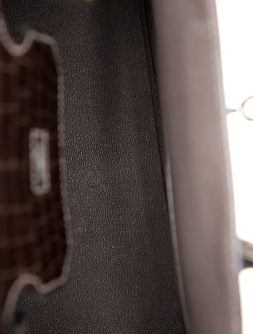 Hermès Shiny Porosus Crocodile Birkin 35