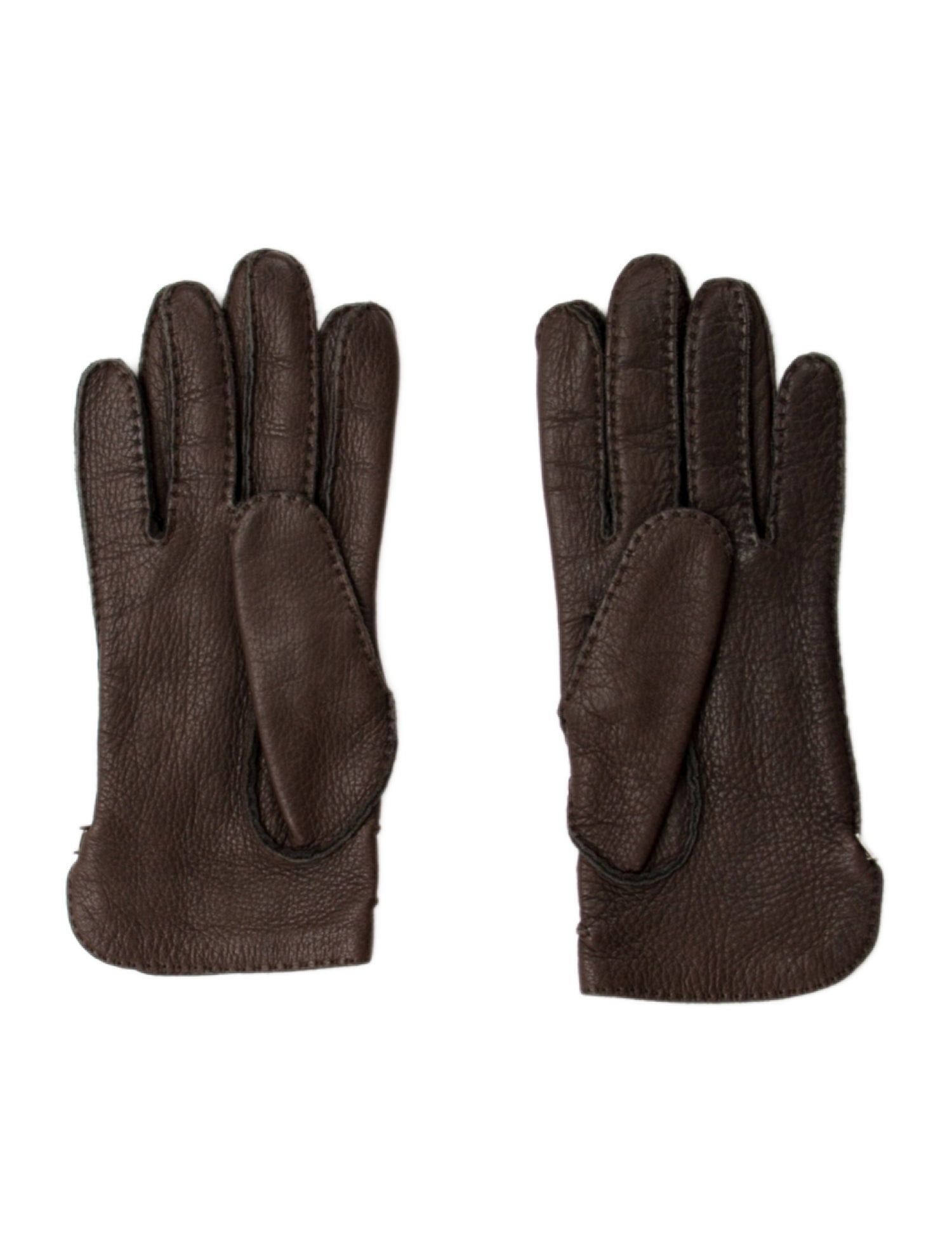 Hermès Leather H logo Gloves
