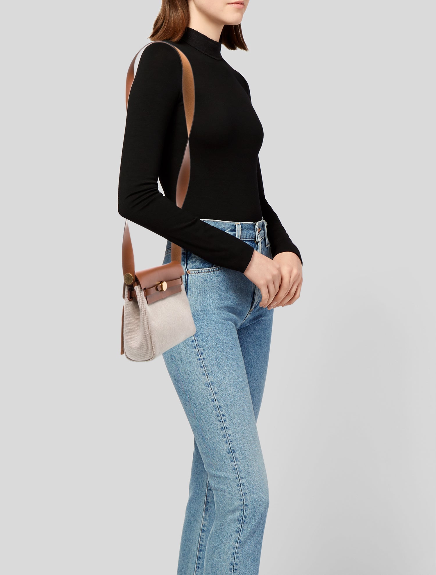 Hermès 2024 Toile & Vache Hunter Mini Herbag Zip 20