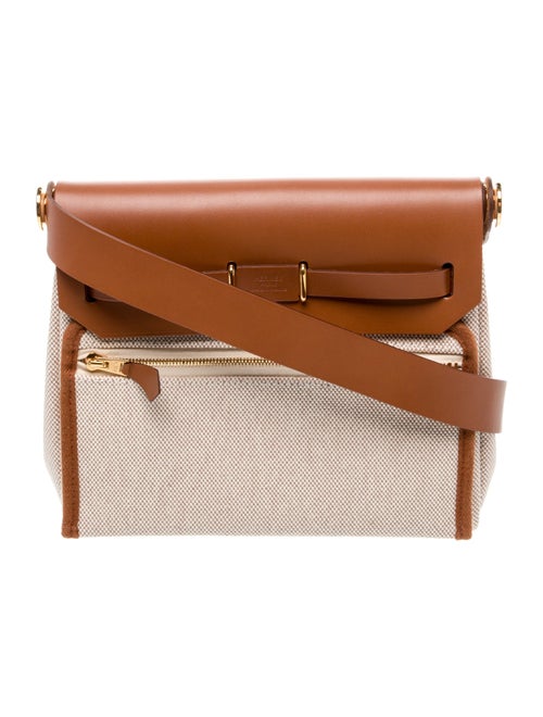 Hermès 2024 Toile & Vache Hunter Mini Herbag Zip 20