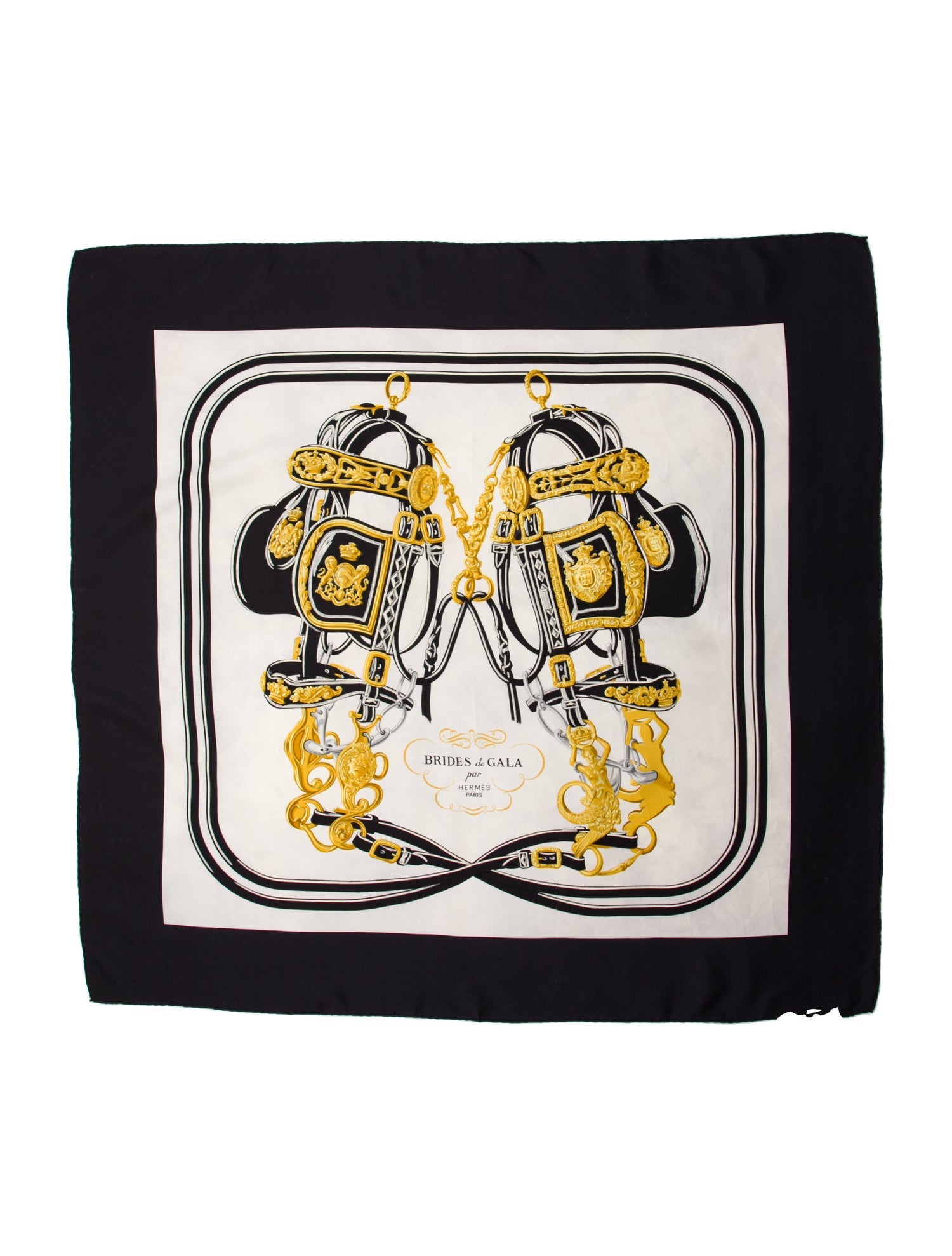 Hermès Brides de Gala Silk Scarf