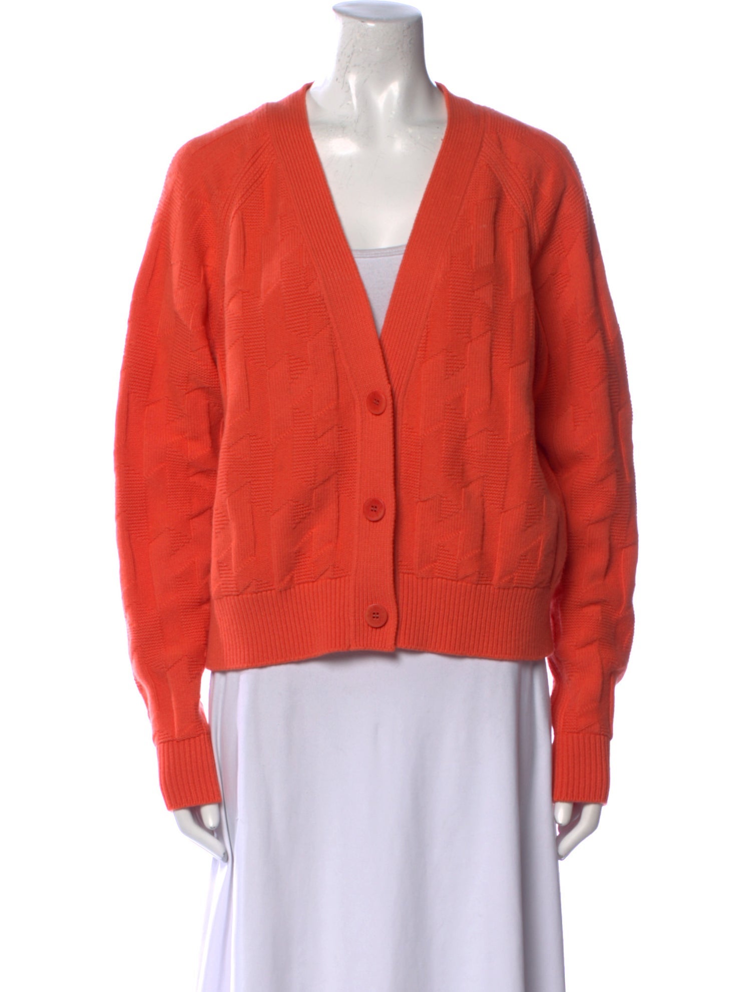 Hermès Virgin Wool V-Neck Sweater