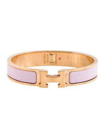 Hermès Clic H Bangle Bracelet