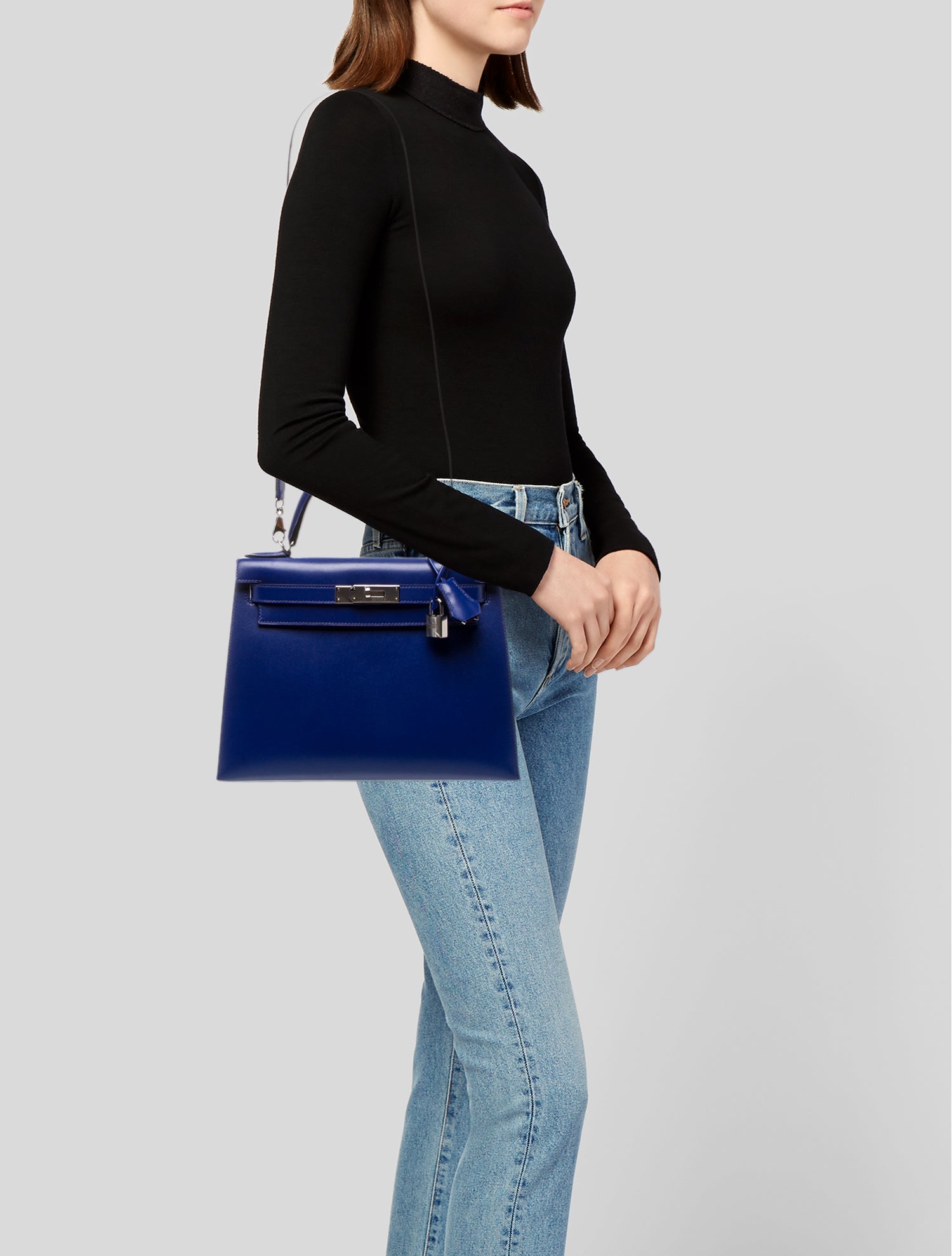 Hermès Tadelakt Kelly II Sellier 28