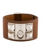Hermès Leather Collier de Chien Wrap Bracelet