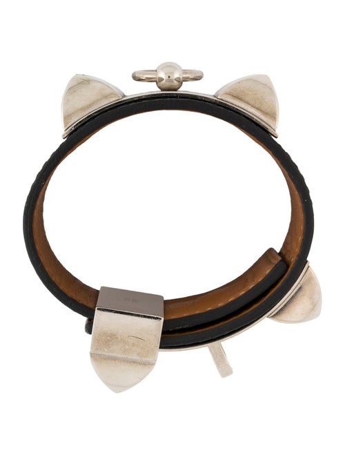 Hermès Leather Collier de Chien Wrap Bracelet