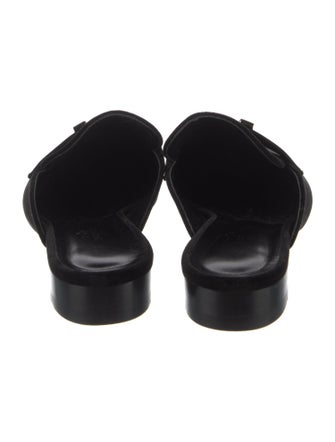 Hermès Trocadero H Logo Mules