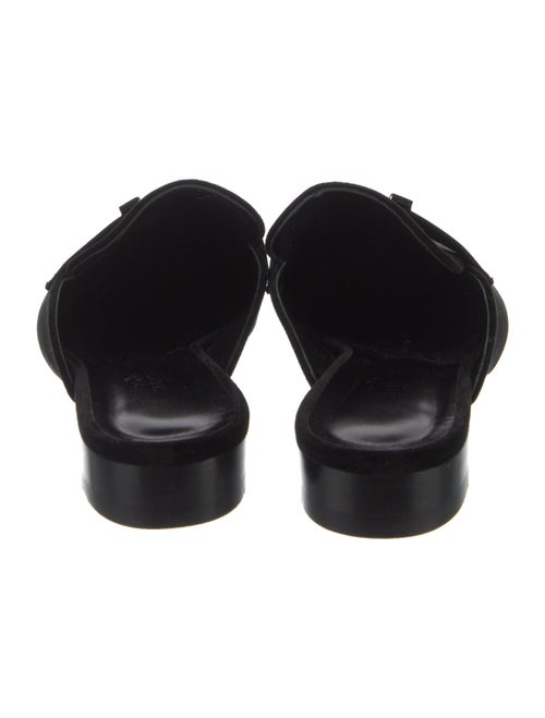 Hermès Trocadero H Logo Mules