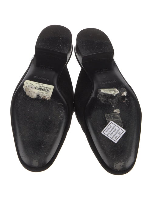 Hermès Trocadero H Logo Mules